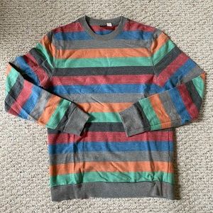 Striped BDG Crewneck